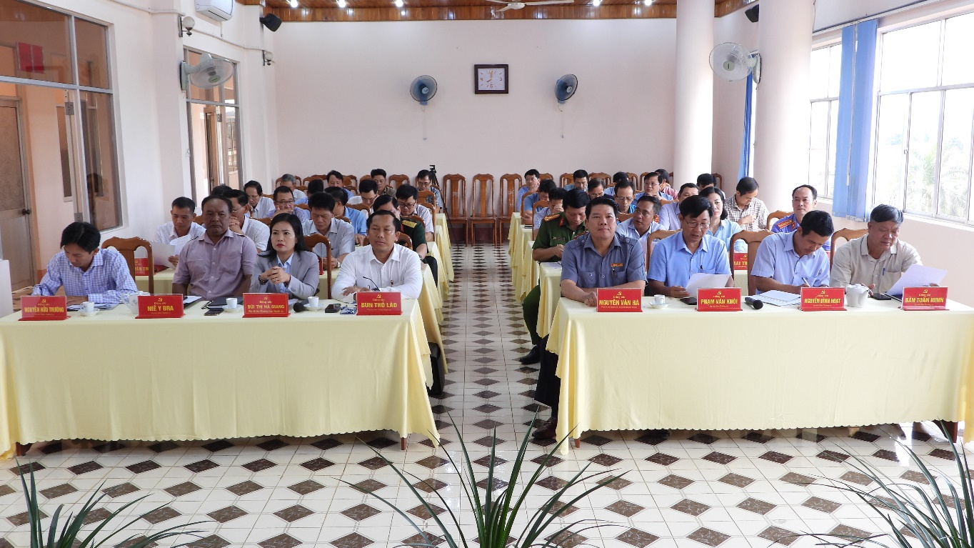 Hội nghị bầu bổ sung ủy viên Ban Thường vụ Huyện ủy Ea H’Leo nhiệm kỳ 2020 – 2025
